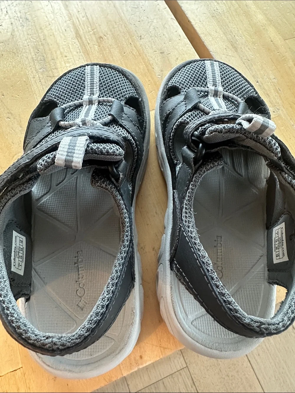 Columbia Youth Gray Sport Sandals